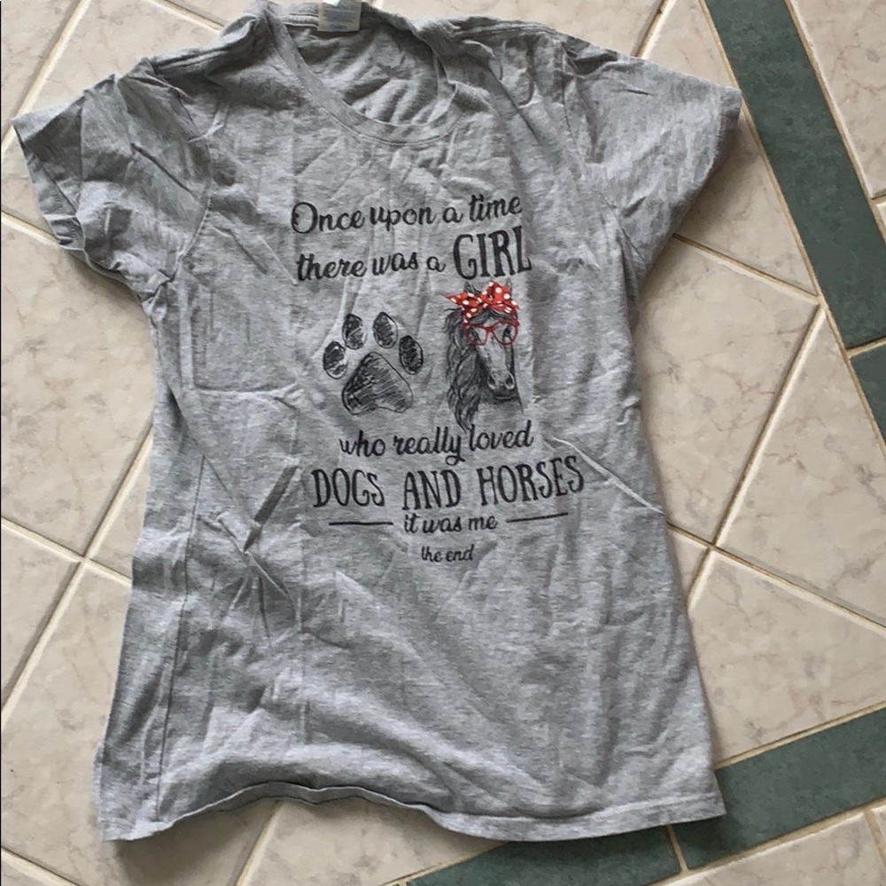Dog and horse shirt